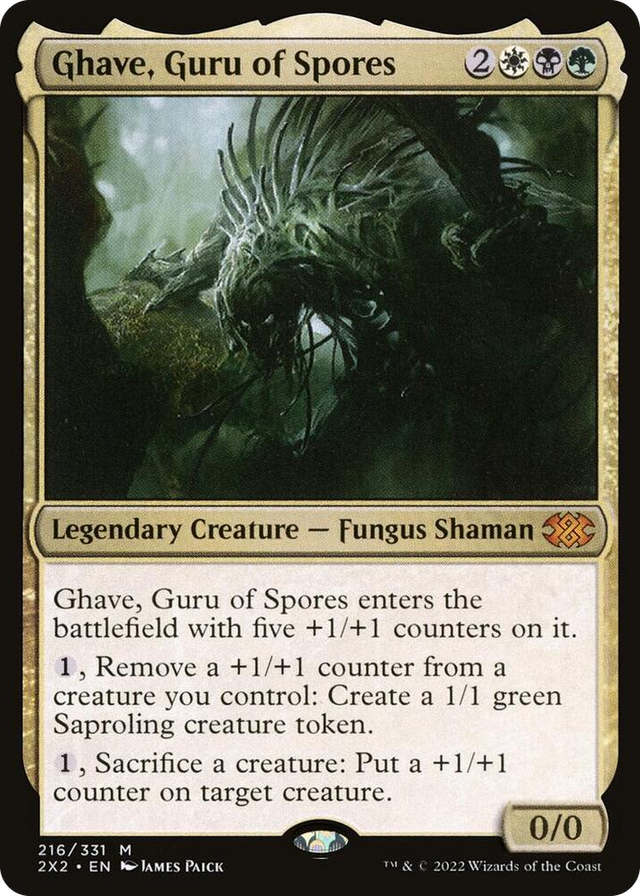 0216 Ghave, Guru of Spores M Double Masters 2022