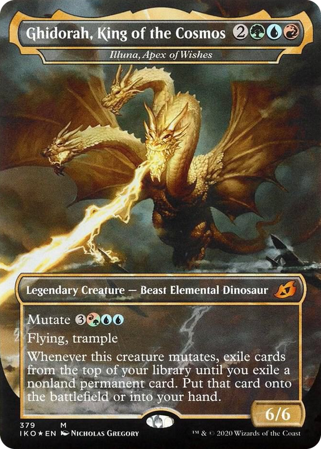 0379 Ghidorah, King of the Cosmos - Illuna, Apex of Wishes M Lair of Behemoths