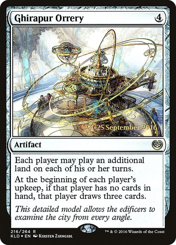 0216 Ghirapur Orrery R Prerelease Cards