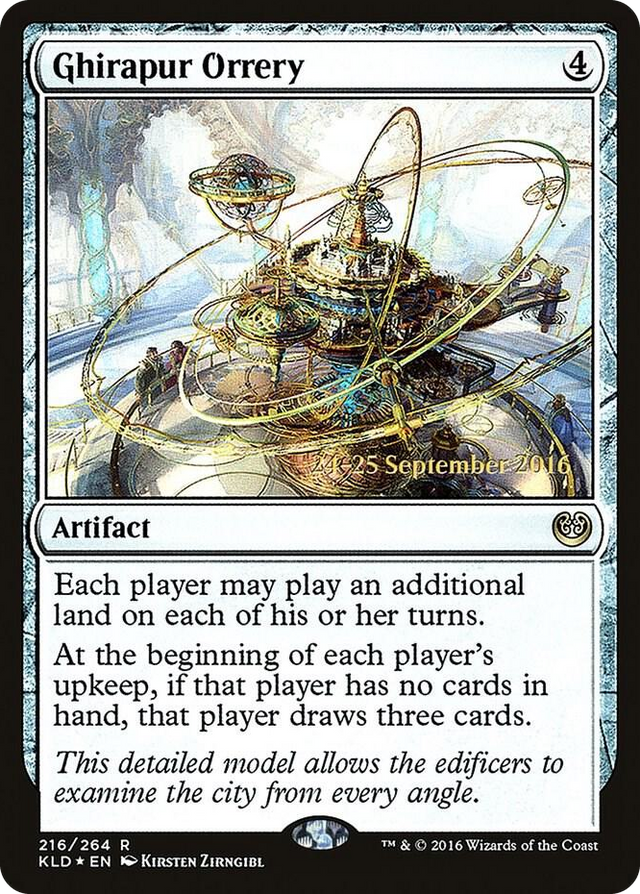 0216 Ghirapur Orrery R Prerelease Cards