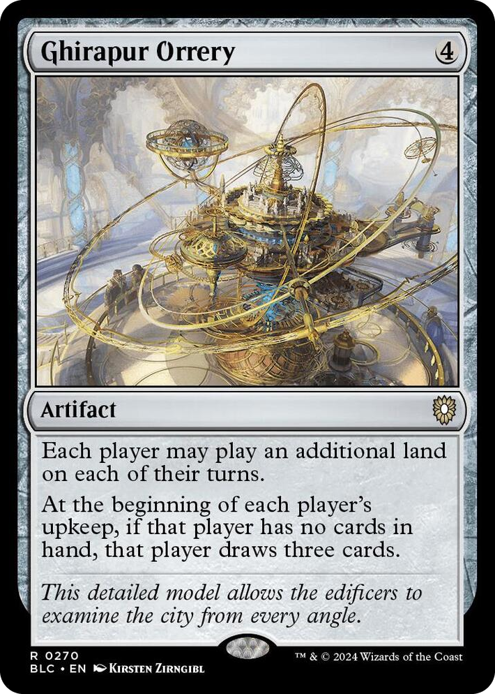 0270 Ghirapur Orrery R Commander: Bloomburrow
