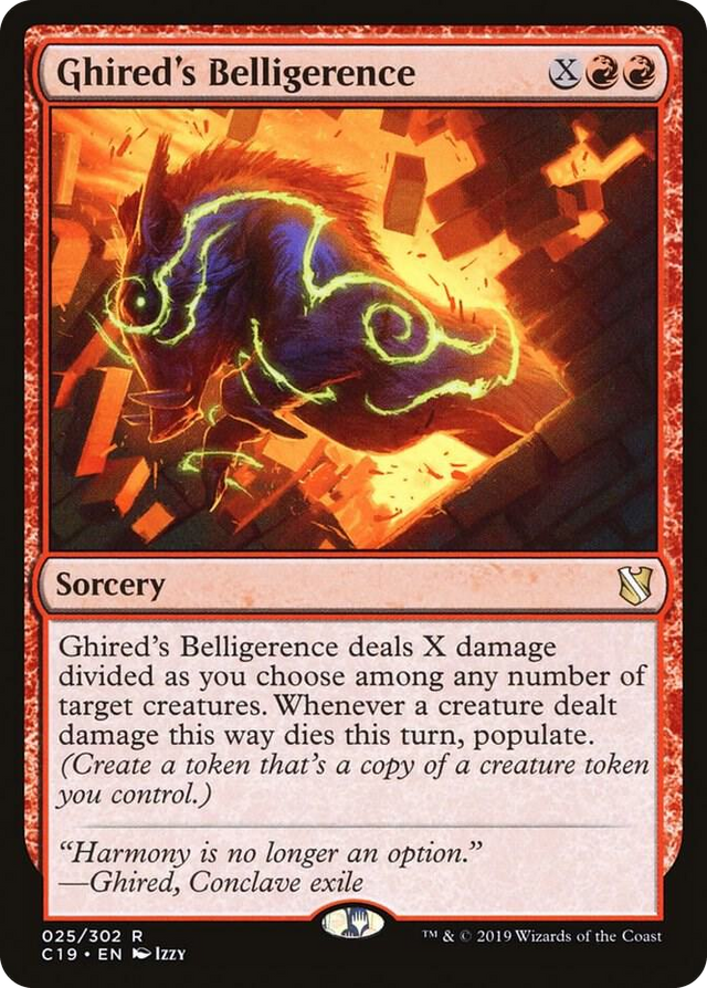 0025 Ghired's Belligerence R Commander 2019
