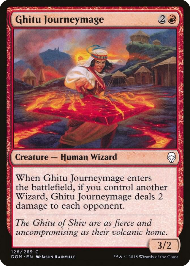 0126 Ghitu Journeymage C Dominaria