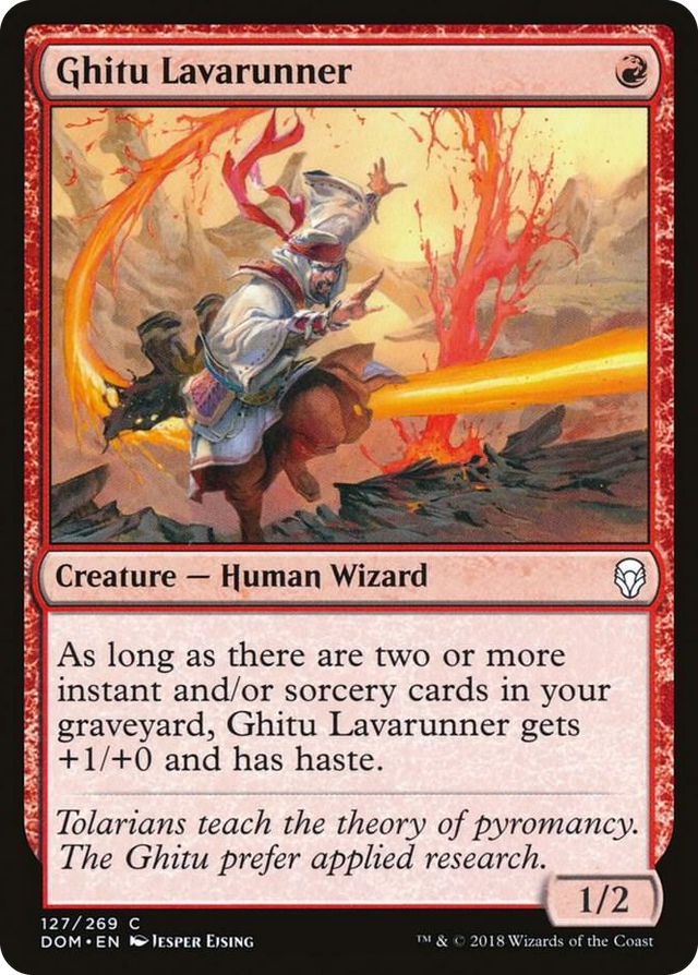 0127 Ghitu Lavarunner C Dominaria