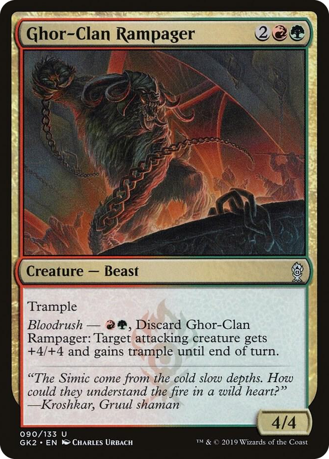 0090 Ghor-Clan Rampager U Ravnica Allegiance: Guild Kits