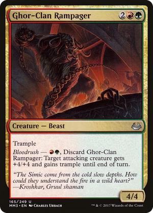 0165 Ghor-Clan Rampager U Modern Masters 2017