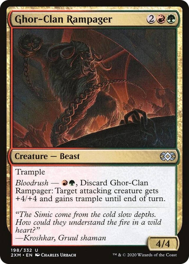 0198 Ghor-Clan Rampager U Double Masters