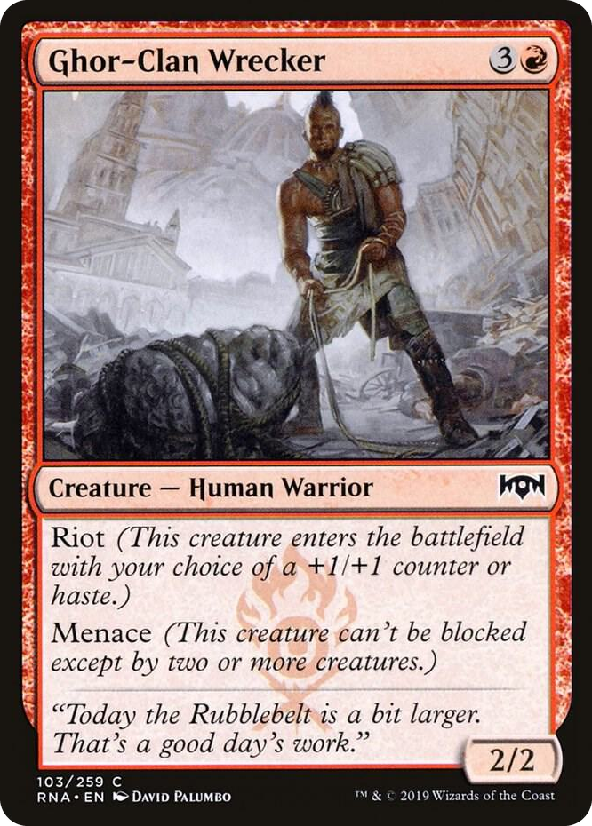 0103 Ghor-Clan Wrecker C Ravnica Allegiance