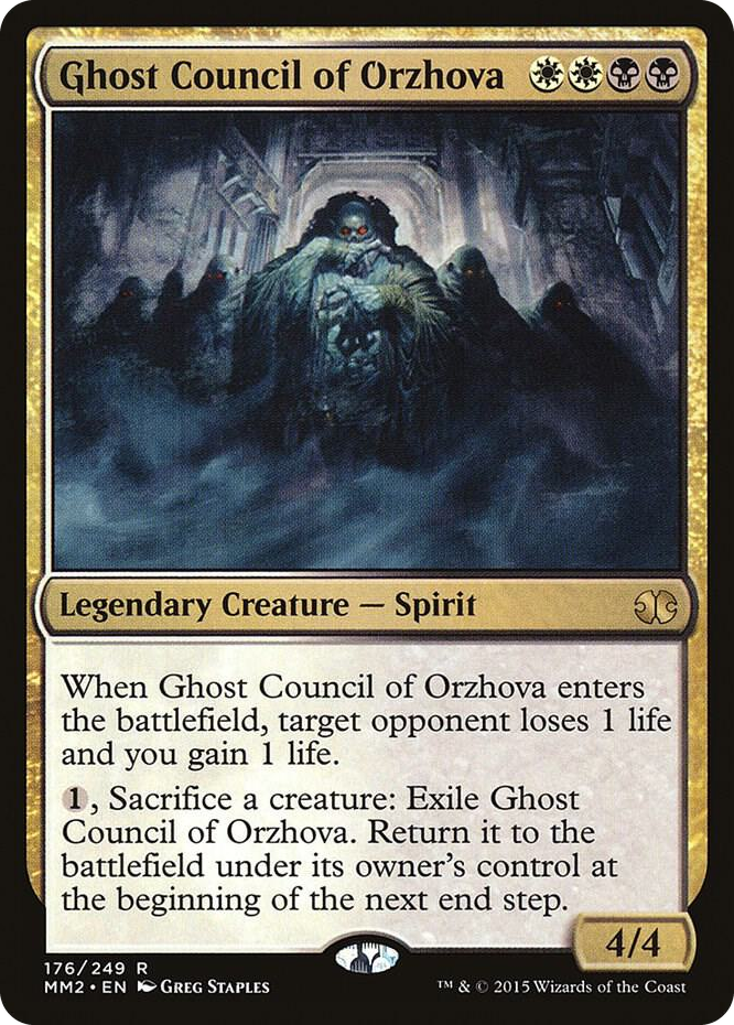 0176 Ghost Council of Orzhova R Modern Masters 2015