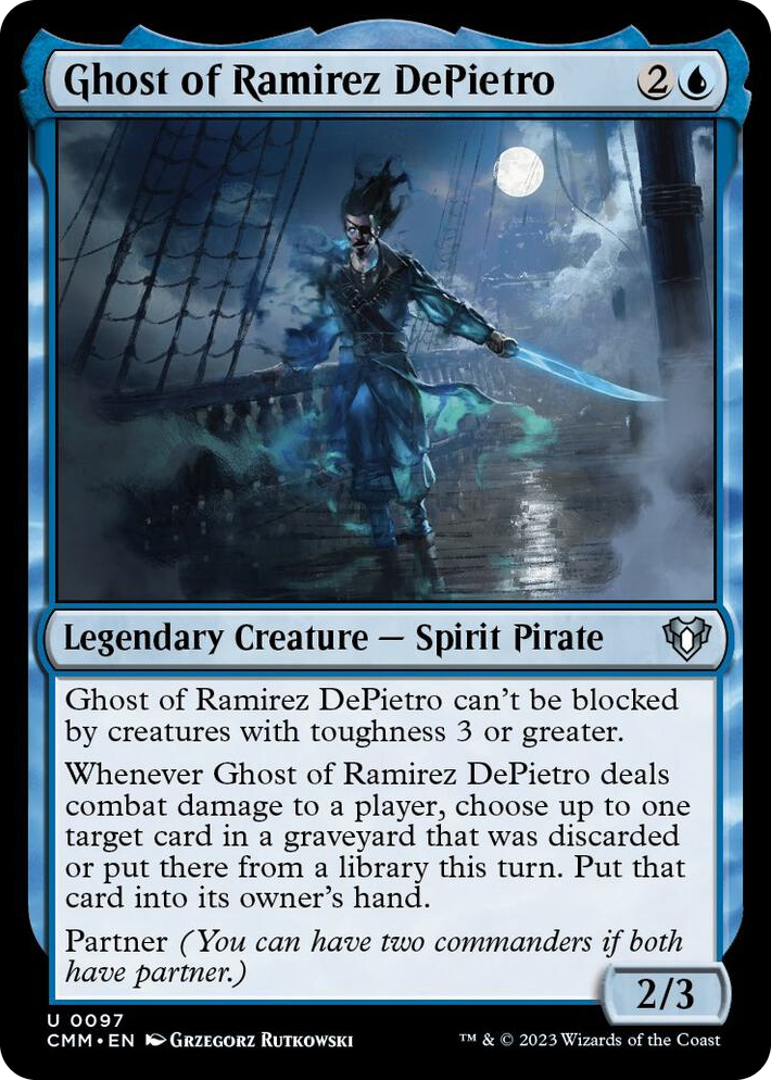 0097 Ghost of Ramirez DePietro U Commander Masters