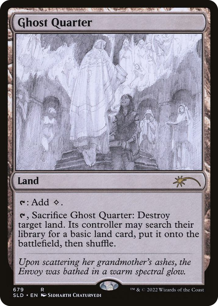 0679 Ghost Quarter (679) R Secret Lair Drop Series