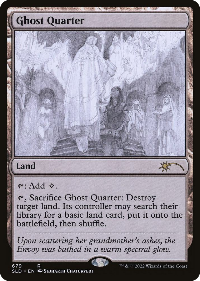 0679 Ghost Quarter (679) R Secret Lair Drop Series