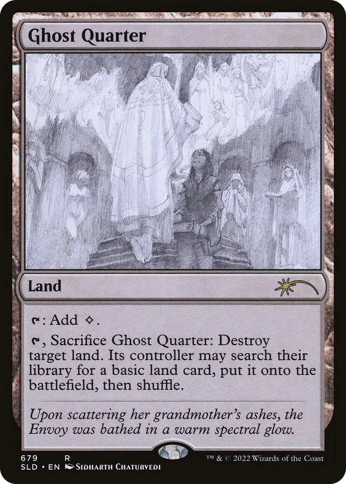 0679 Ghost Quarter (679) R Secret Lair Drop Series