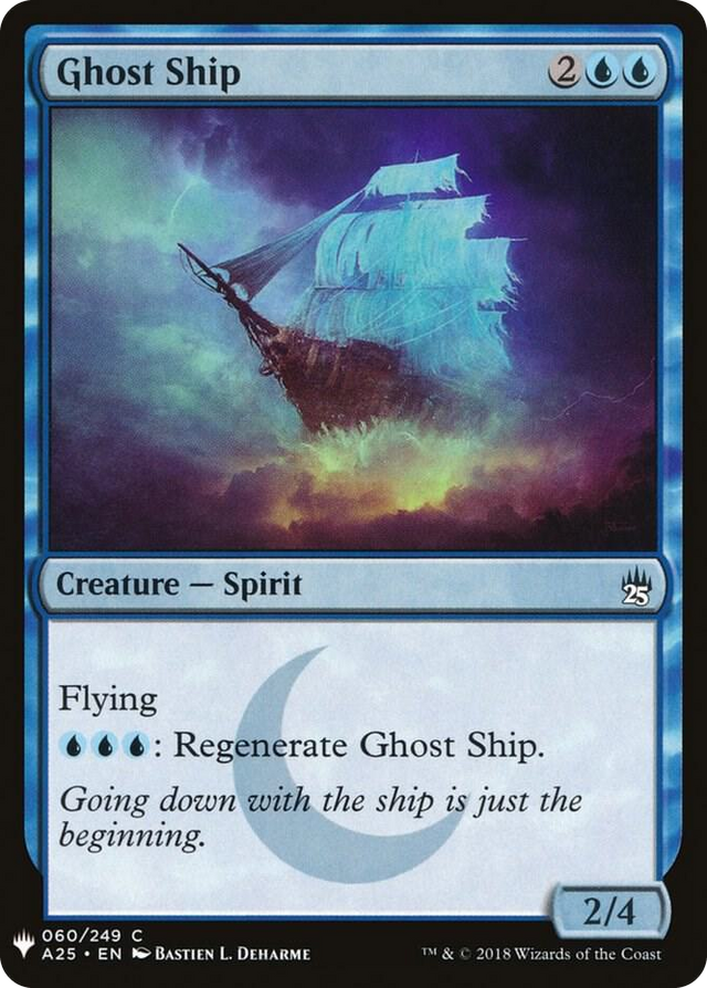 0060 Ghost Ship C The List Reprints