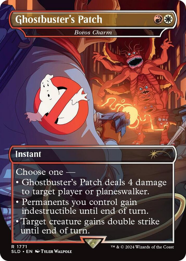1771 Ghostbuster's Patch - Boros Charm R Secret Lair Drop Series