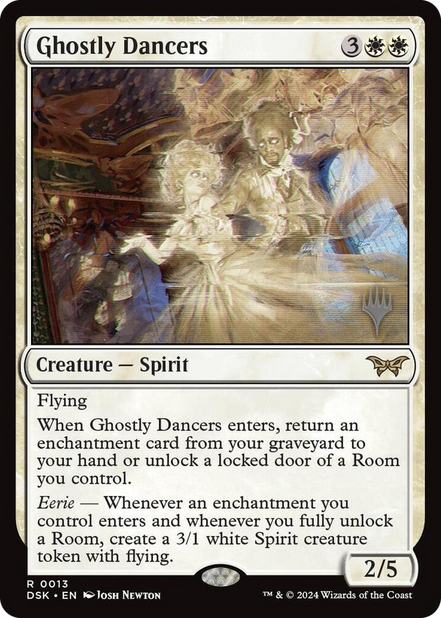 0013 Ghostly Dancers R Promo Pack: Duskmourn: House of Horror