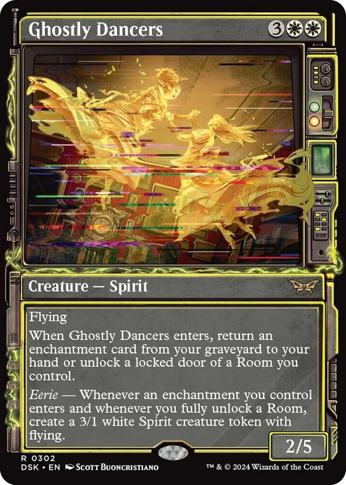 0302 Ghostly Dancers (Showcase) R Duskmourn: House of Horror