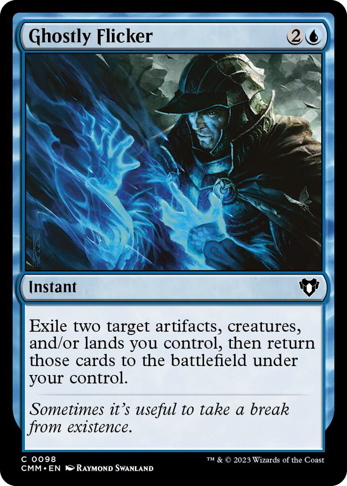 0098 Ghostly Flicker C Commander Masters