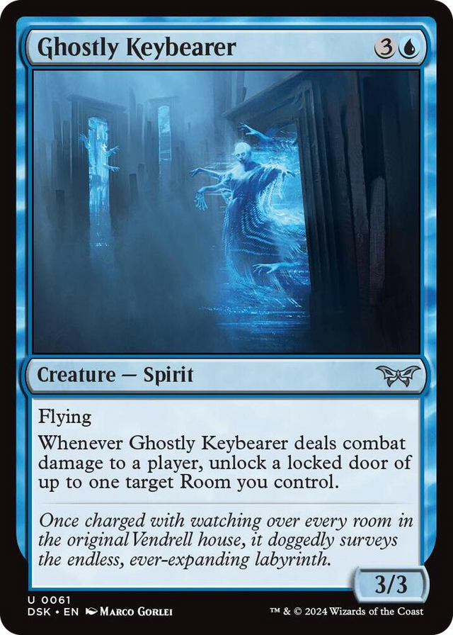 0061 Ghostly Keybearer U Duskmourn: House of Horror
