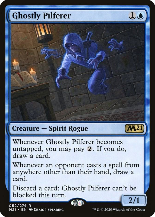0052 Ghostly Pilferer R Core Set 2021