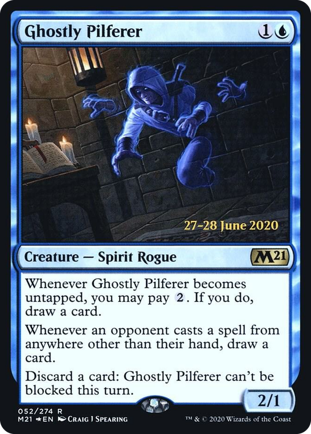 0052 Ghostly Pilferer R Prerelease Cards