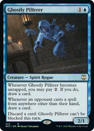 0223 Ghostly Pilferer R Commander: Streets of New Capenna