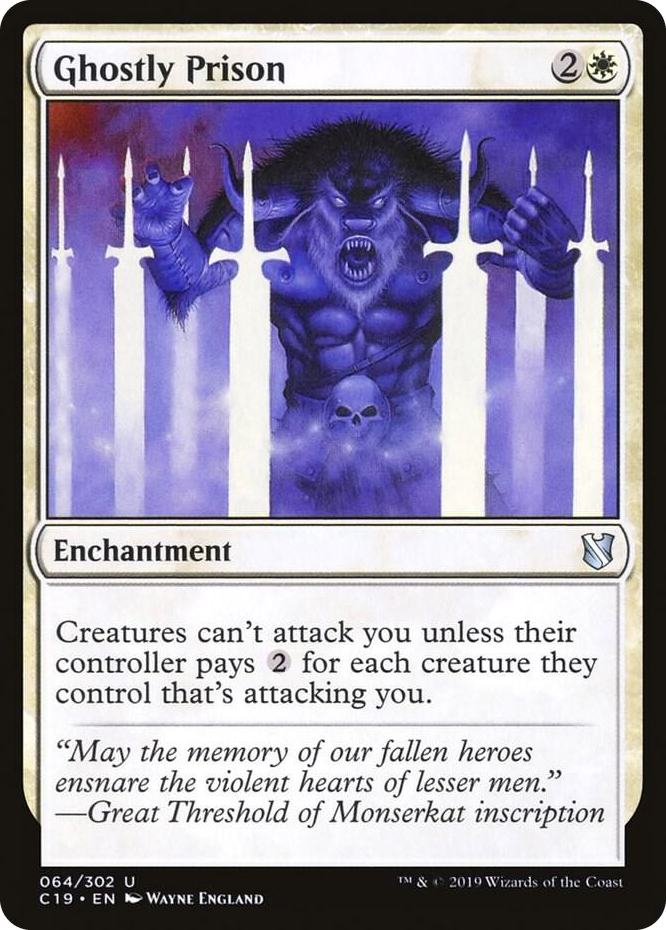0064 Ghostly Prison U Commander 2019