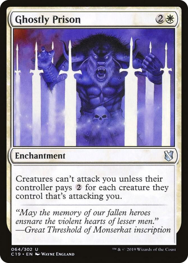 0064 Ghostly Prison U Commander 2019