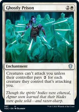 0087 Ghostly Prison U Commander: Innistrad: Crimson Vow