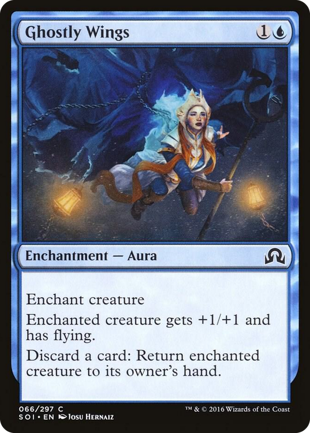 0066 Ghostly Wings C Shadows over Innistrad
