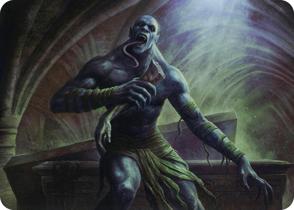 0018 Ghoul Art Card S Art Series: Adventures in the Forgotten Realms