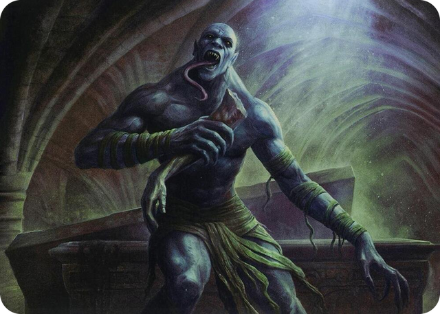 0018 Ghoul Art Card S Art Series: Adventures in the Forgotten Realms