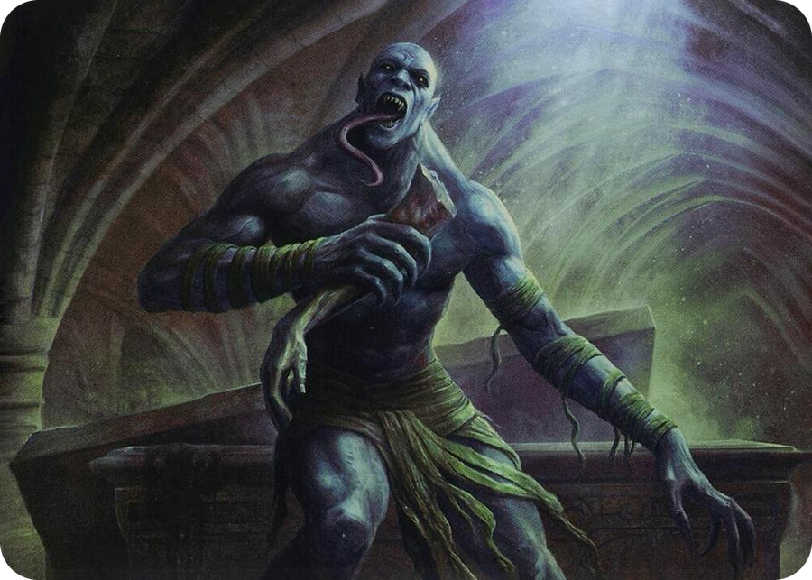 0018 Ghoul Art Card S Art Series: Adventures in the Forgotten Realms