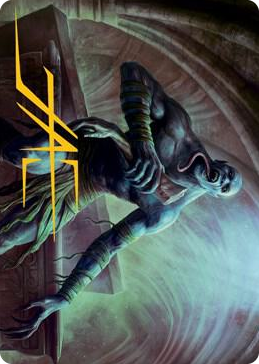 0018 Ghoul Art Card (Gold-Stamped Signature) S Art Series: Adventures in the Forgotten Realms