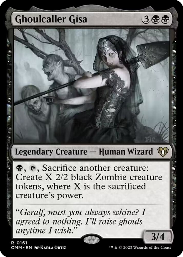0161 Ghoulcaller Gisa R Commander Masters