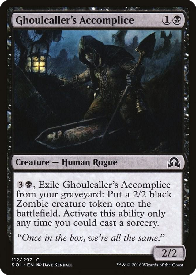 0112 Ghoulcaller's Accomplice C Shadows over Innistrad