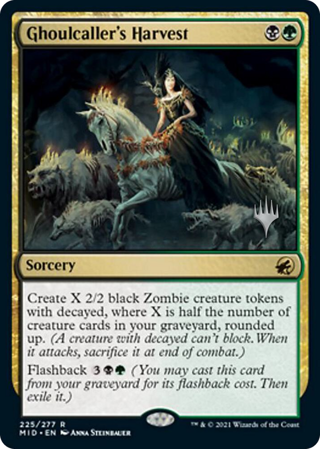 0225 Ghoulcaller's Harvest R Promo Pack: Innistrad: Midnight Hunt