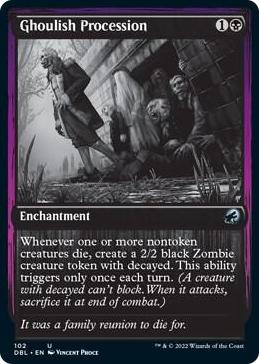 0102 Ghoulish Procession U Innistrad: Double Feature