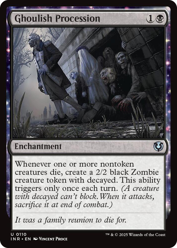 0110 Ghoulish Procession U Innistrad Remastered