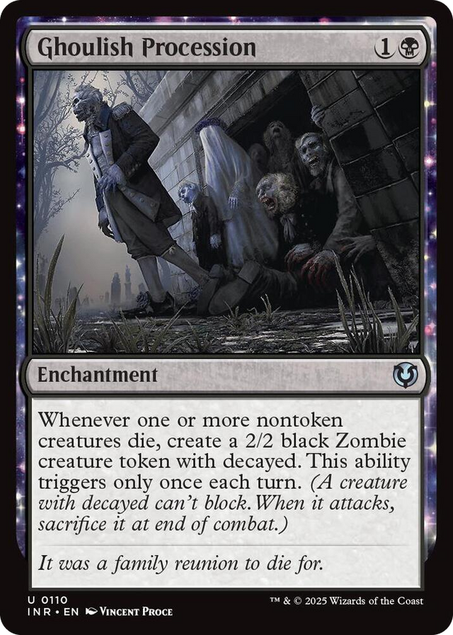 0110 Ghoulish Procession U Innistrad Remastered