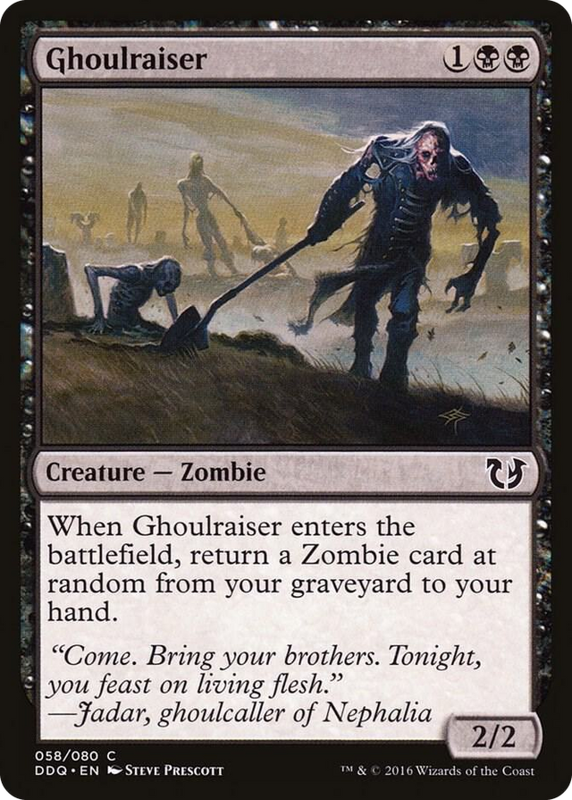 0058 Ghoulraiser C Duel Decks: Blessed vs. Cursed