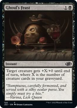 Ghoul's Feast #120 C - Jumpstart 2022 Pokemon card