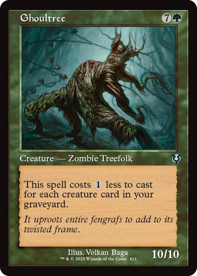 0411 Ghoultree (Retro Frame) U Innistrad Remastered