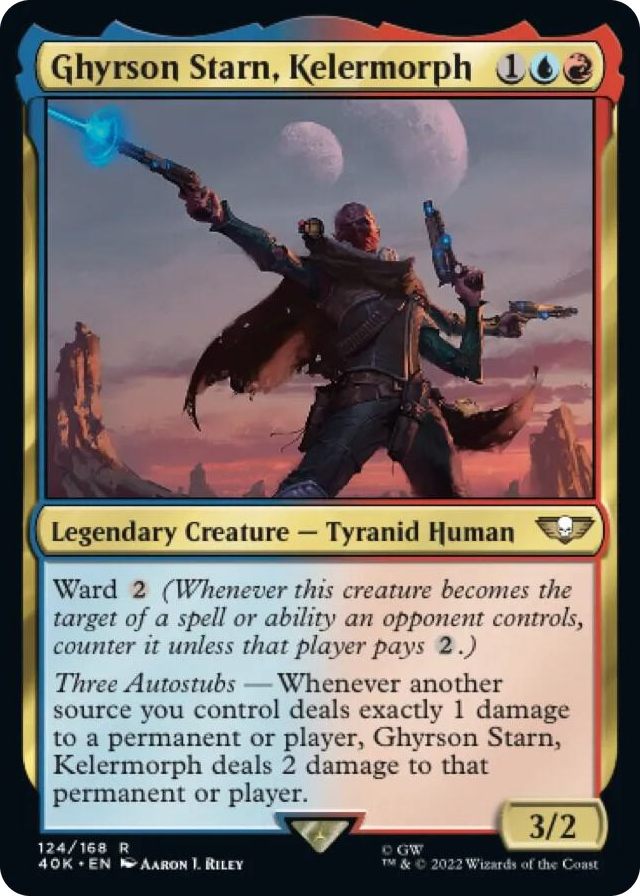 0124 Ghyrson Starn, Kelermorph R Universes Beyond: Warhammer 40,000