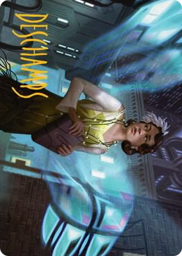 0004 Giada, Font of Hope Art Card (4/81) (Gold-Stamped Signature) S Art Series: Streets of New Capenna