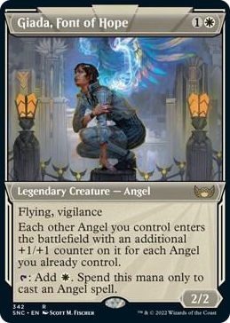 Giada, Font of Hope (Showcase) #342 R - Streets of New Capenna Pokemon card