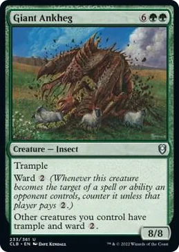 0233 Giant Ankheg U Commander Legends: Battle for Baldur's Gate