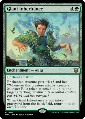 0017 Giant Inheritance R Commander: Wilds of Eldraine