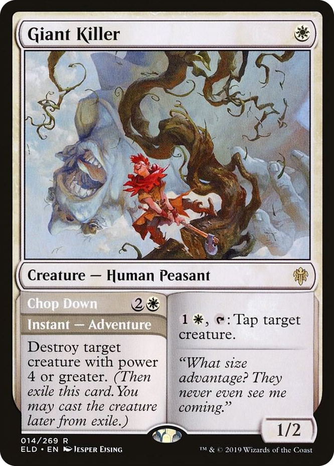 0014 Giant Killer R Throne of Eldraine