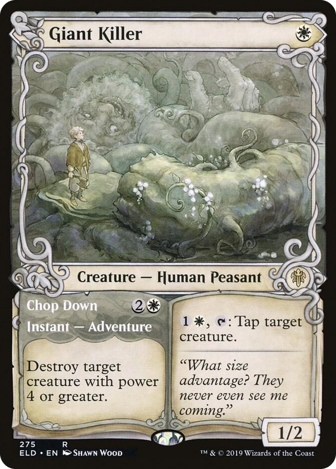 0275 Giant Killer (Showcase) R Throne of Eldraine